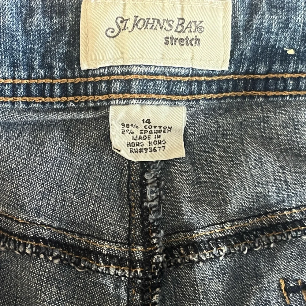 Women's St. John's Bay Denim Shorts - Picture 2 of 7
